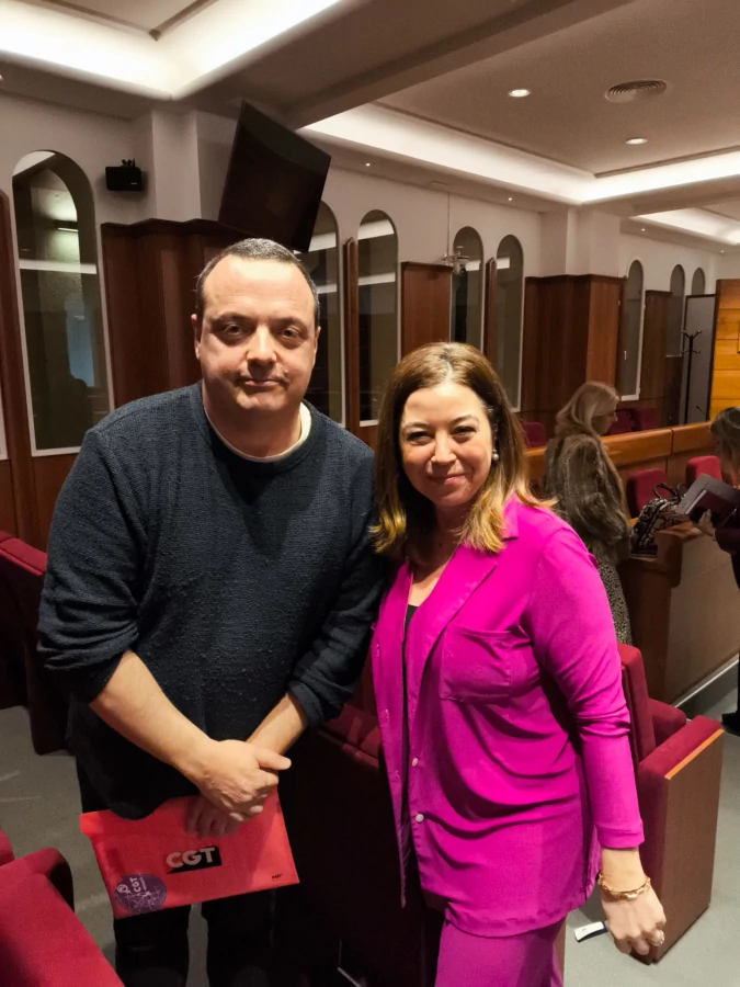 Con la Sra. Concejal de Movilidad del Ayuntamiento de Pozuelo